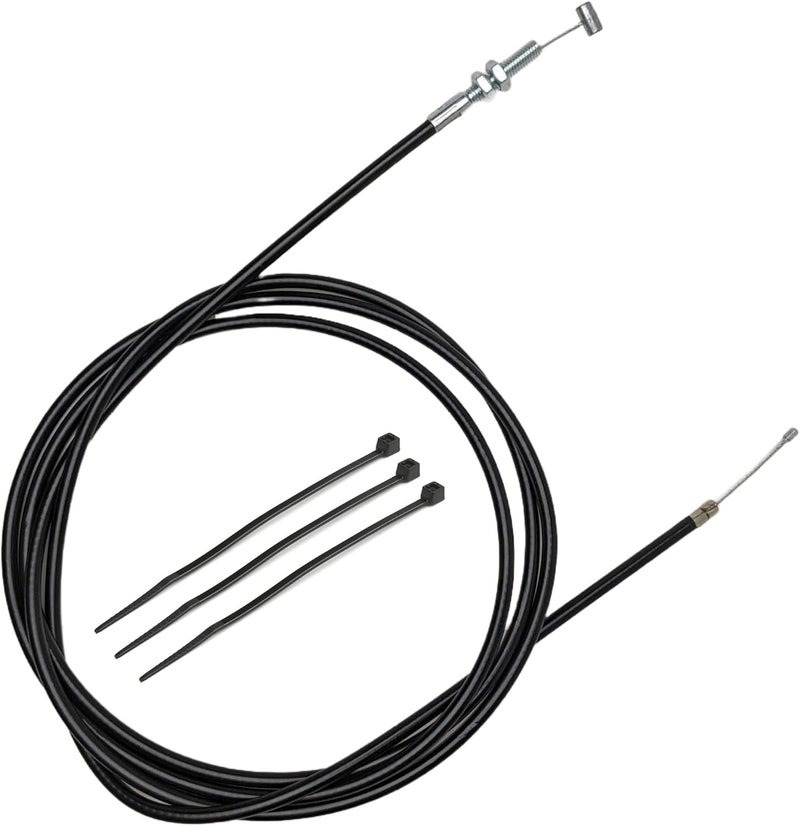 RedCap 75" inch Universal Heavy Duty Straight Throttle Cable for 90cc 110cc 125cc Gas Scooter Go Kart Kandi GKA Black Widow Mini Bike Dirt Bike Dune Buggy Yerf Dog L5C00049FM5020500 - Image 1